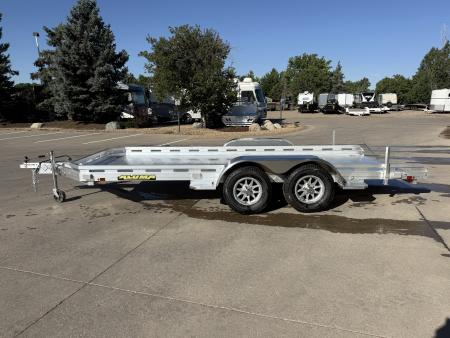 New 2027 Aluma 7816TA-EL-R-RTD Utility Trailer