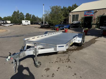 New 2027 Aluma 7816TA-EL-R-RTD Utility Trailer