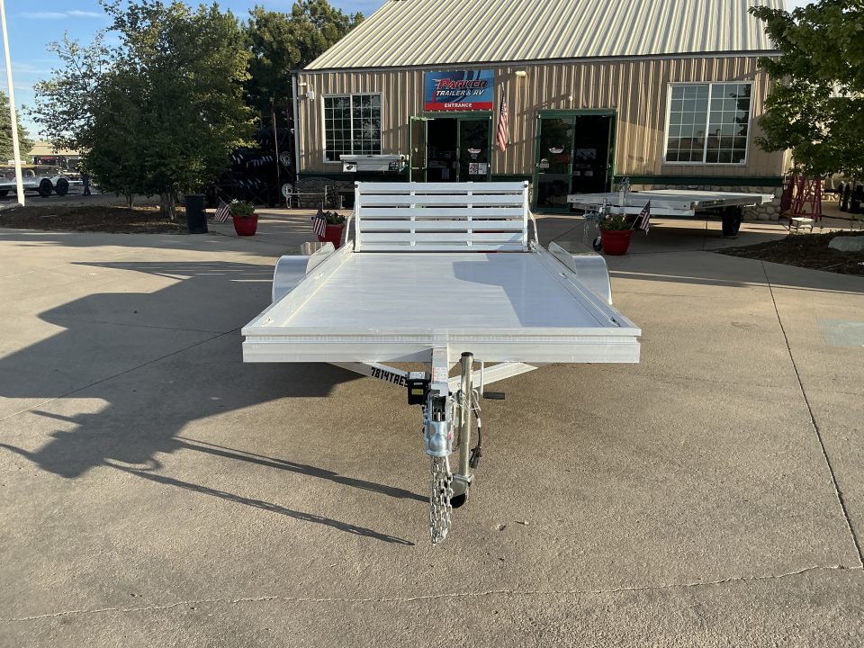 New 2027 Aluma 7814ESA-TA-EL-BT Utility Trailer
