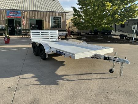 New 2027 Aluma 7814ESA-TA-EL-BT Utility Trailer