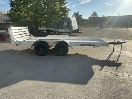 New 2027 Aluma 7814ESA-TA-EL-BT Utility Trailer