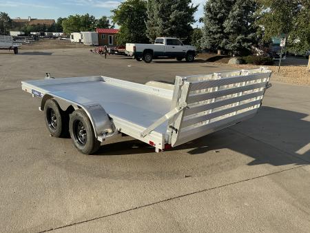 New 2027 Aluma 7814ESA-TA-EL-BT Utility Trailer