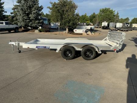 New 2027 Aluma 7814ESA-TA-EL-BT Utility Trailer
