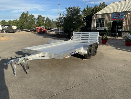 New 2027 Aluma 7814ESA-TA-EL-BT Utility Trailer