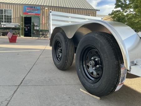 New 2027 Aluma 7814ESA-TA-EL-BT Utility Trailer