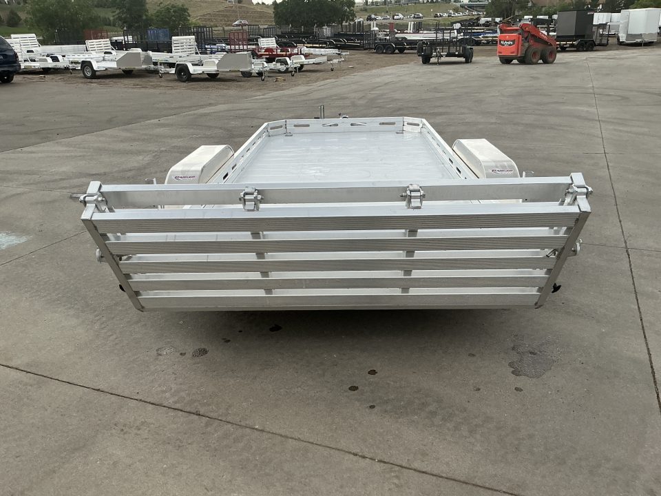 New 2027 Aluma 7816TA-EL-BT-RTD Utility Trailer