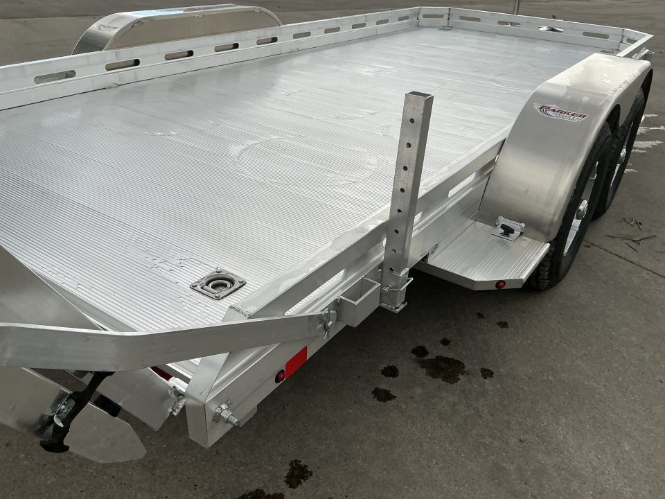 New 2027 Aluma 7816TA-EL-BT-RTD Utility Trailer