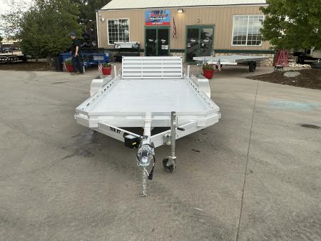 New 2027 Aluma 7816TA-EL-BT-RTD Utility Trailer