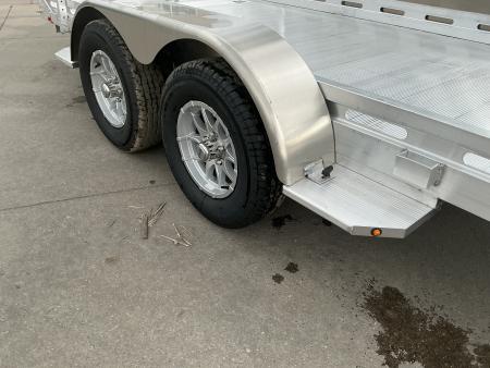 New 2027 Aluma 7816TA-EL-BT-RTD Utility Trailer