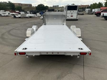 New 2027 Aluma 8218H-ANV-TILT-TA-EL-RTD Flatbed Trailer