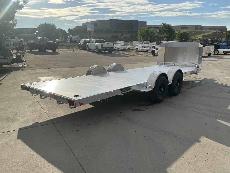 New 2027 Aluma 8220H-LP-TILT-TA-EL-R-RTD Flatbed Trailer