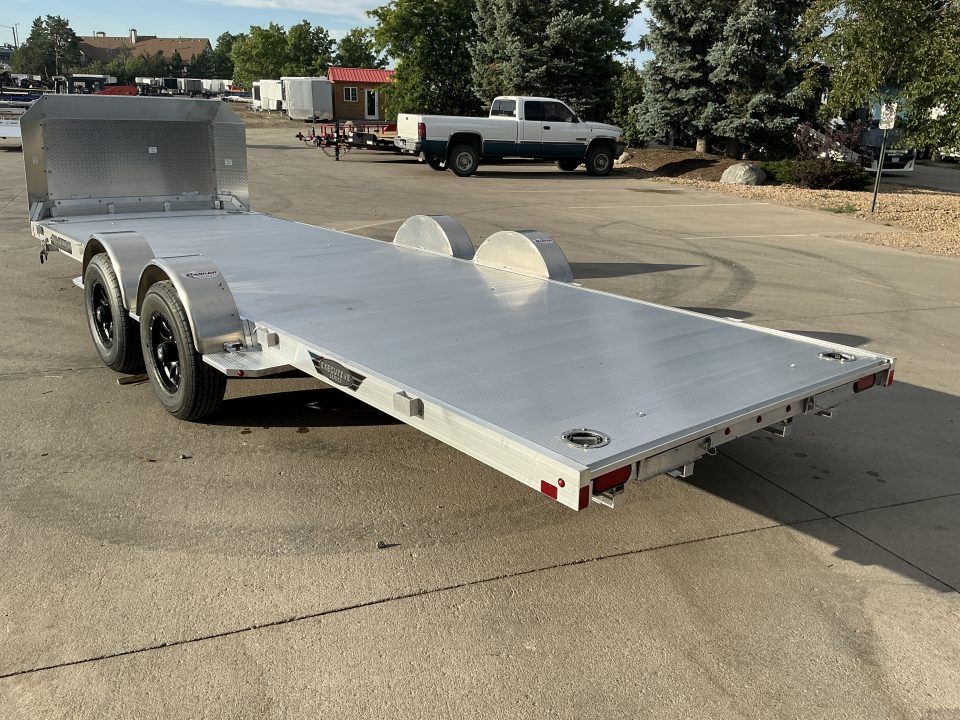 New 2027 Aluma 8220H-LP-TILT-TA-EL-R-RTD Flatbed Trailer