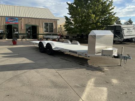 New 2027 Aluma 8220H-LP-TILT-TA-EL-R-RTD Flatbed Trailer