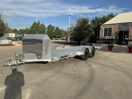 New 2027 Aluma 8220H-LP-TILT-TA-EL-R-RTD Flatbed Trailer