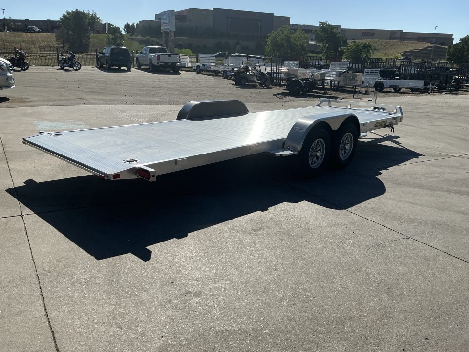 New 2027 Aluma 8220H-TILT-TA-EL-RTD Flatbed Trailer