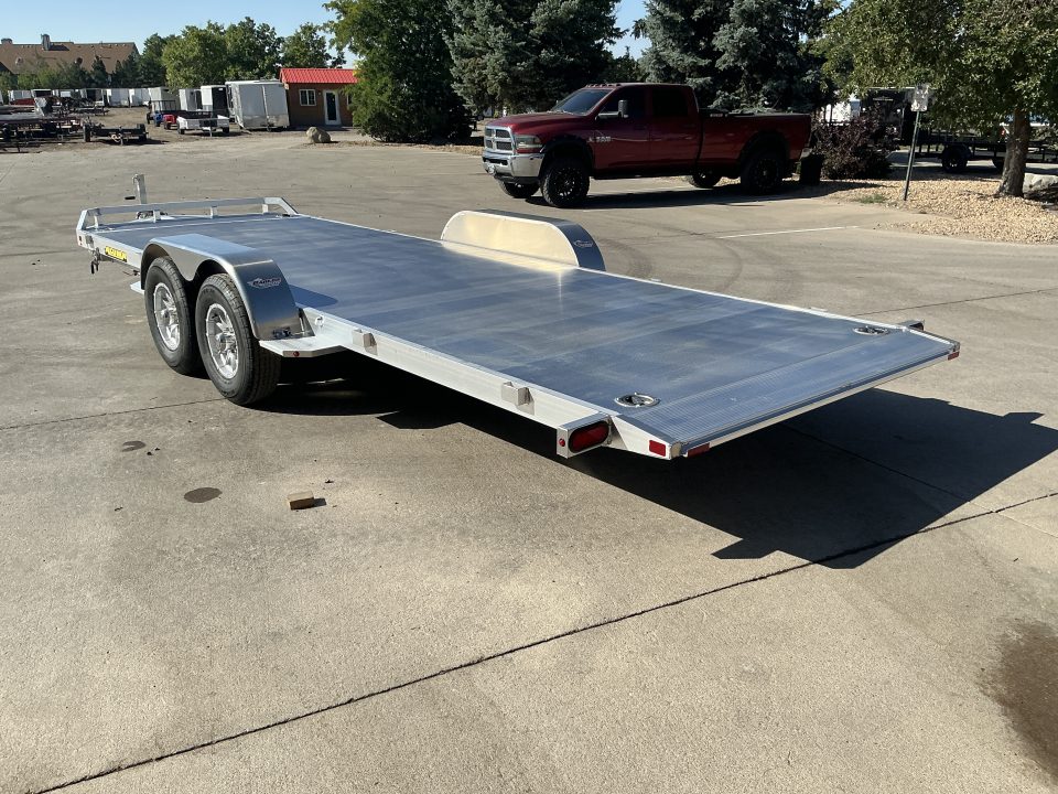New 2027 Aluma 8220H-TILT-TA-EL-RTD Flatbed Trailer