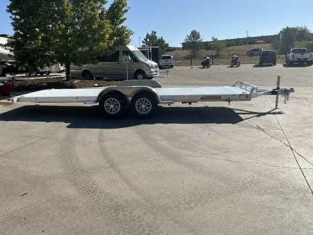 New 2027 Aluma 8220H-TILT-TA-EL-RTD Flatbed Trailer