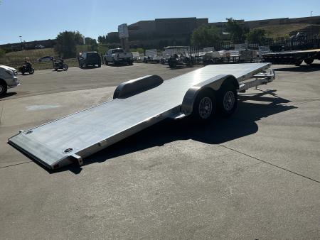 New 2027 Aluma 8220H-TILT-TA-EL-RTD Flatbed Trailer