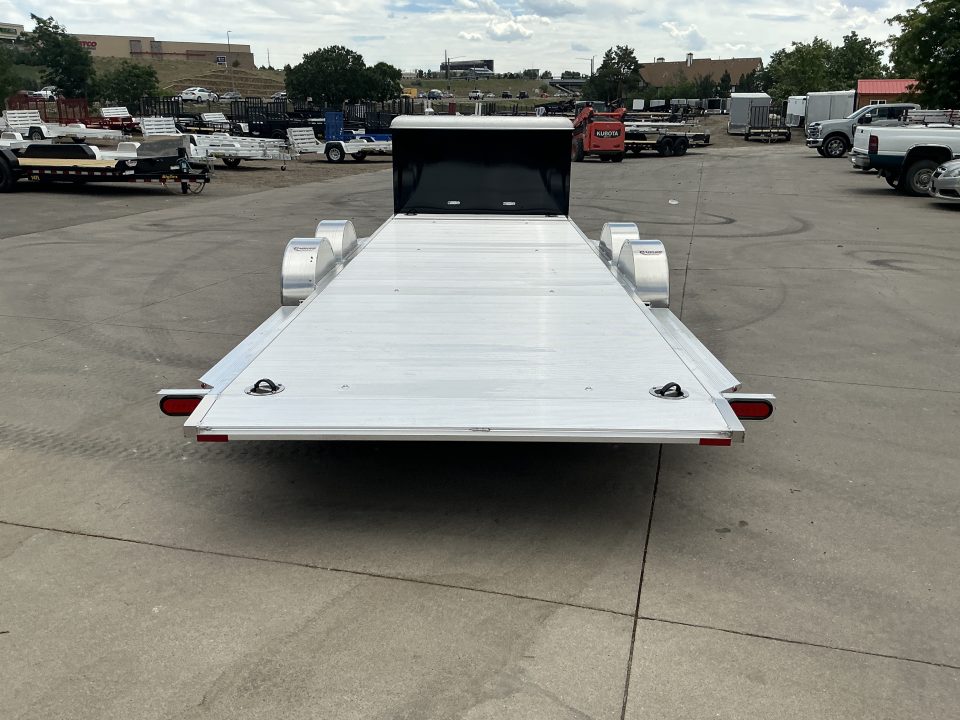 New 2027 Aluma 8220H-XL-TILT-TA-EL-RTD-CB Flatbed Trailer