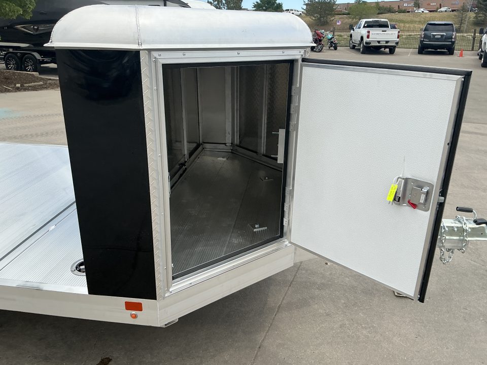 New 2027 Aluma 8220H-XL-TILT-TA-EL-RTD-CB Flatbed Trailer