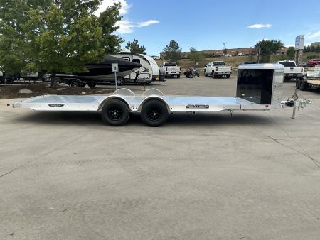 New 2027 Aluma 8220H-XL-TILT-TA-EL-RTD-CB Flatbed Trailer
