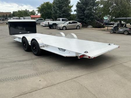 New 2027 Aluma 8220H-XL-TILT-TA-EL-RTD-CB Flatbed Trailer