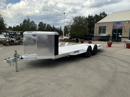 New 2027 Aluma 8220H-XL-TILT-TA-EL-RTD-CB Flatbed Trailer
