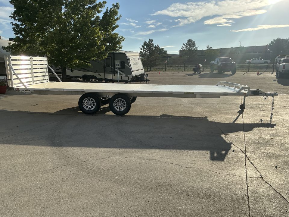 New 2027 Aluma 1022TA-BT-RR-RTD Flatbed Trailer