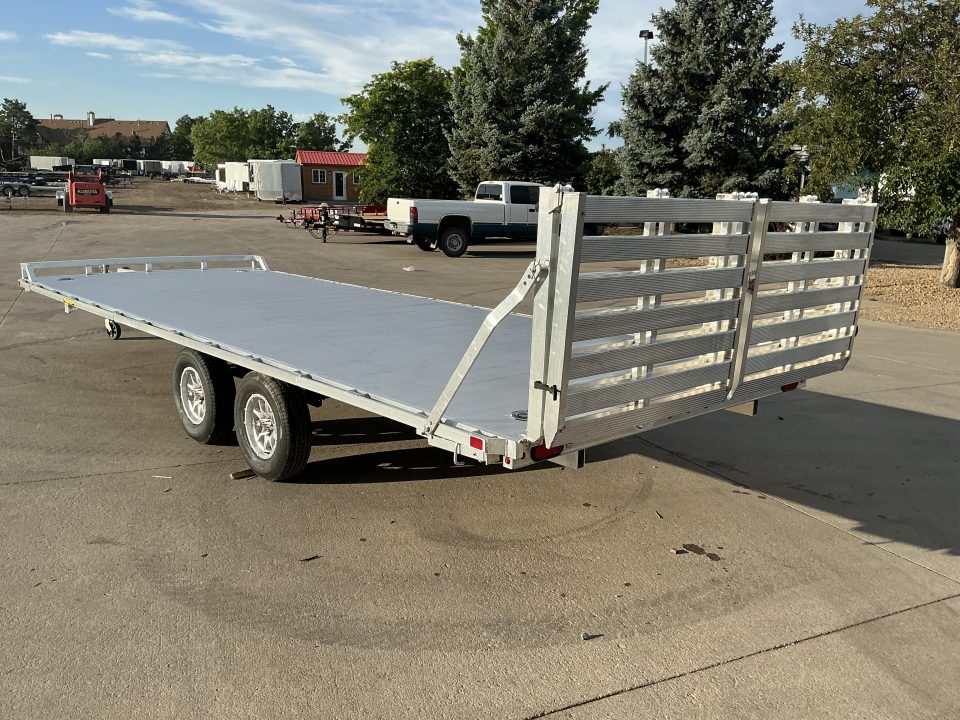New 2027 Aluma 1022TA-BT-RR-RTD Flatbed Trailer