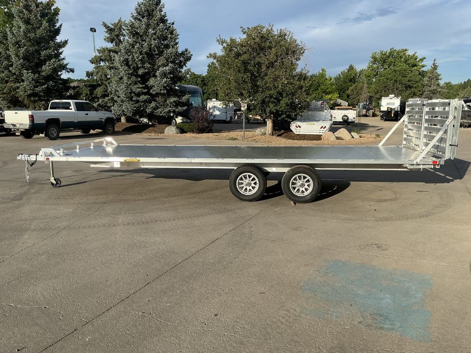 New 2027 Aluma 1022TA-BT-RR-RTD Flatbed Trailer