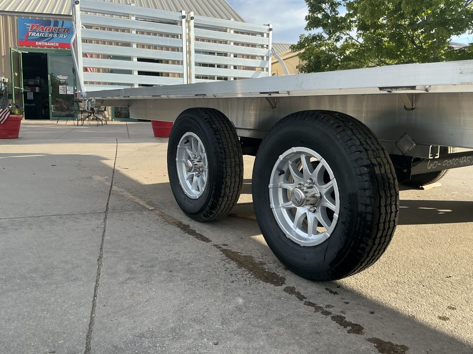 New 2027 Aluma 1022TA-BT-RR-RTD Flatbed Trailer