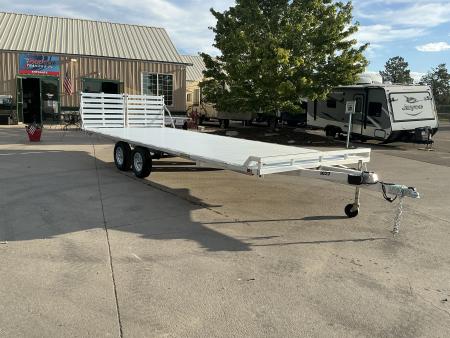 New 2027 Aluma 1022TA-BT-RR-RTD Flatbed Trailer