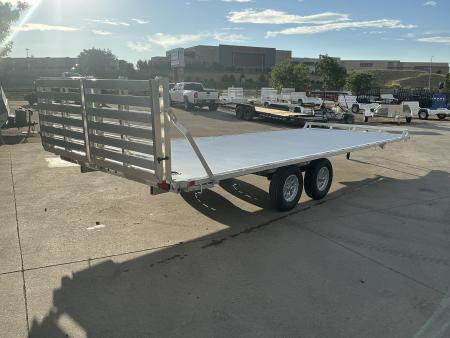 New 2027 Aluma 1022TA-BT-RR-RTD Flatbed Trailer