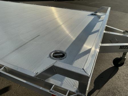 New 2027 Aluma 1022TA-BT-RR-RTD Flatbed Trailer