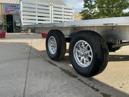 New 2027 Aluma 1022TA-BT-RR-RTD Flatbed Trailer