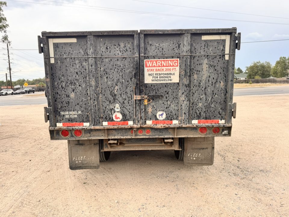 Used 2003 DIAC 8.5-16-4H Tandem Dual Deck Over Gooseneck Dump