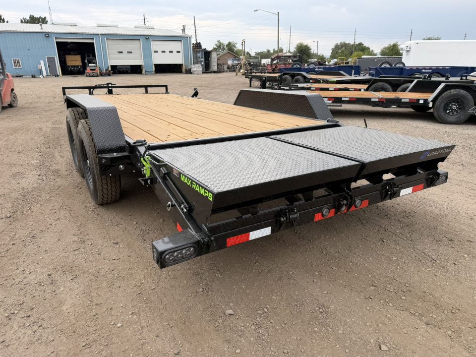 New 2026 Load Trail 7-HD20 Equipment Hauler W/ Max Ramps and 14 PLY Tire Upgrade 14K GVWR