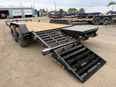 New 2026 Load Trail 7-HD20 Equipment Hauler W/ Max Ramps and 14 PLY Tire Upgrade 14K GVWR