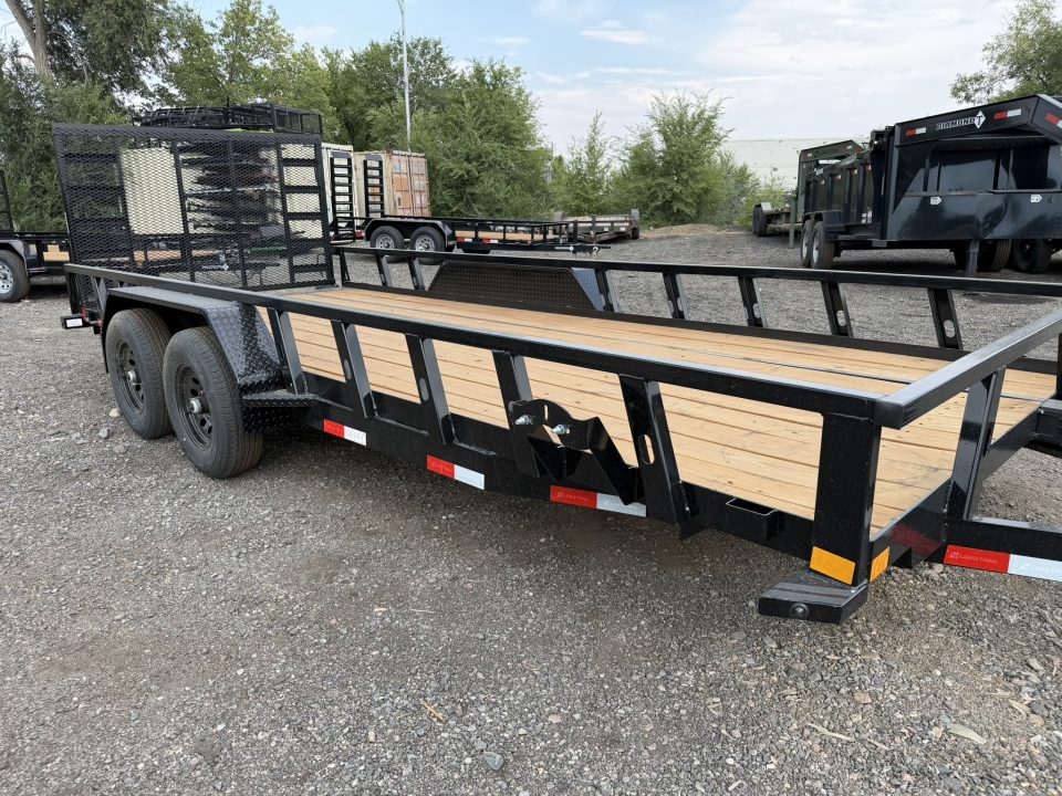New 2026 Load Trail 7-16 Heavy Duty Ramp Gate Utility 10K GVWR