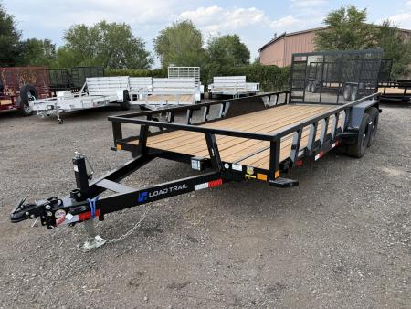 New 2026 Load Trail 7-16 Heavy Duty Ramp Gate Utility 10K GVWR
