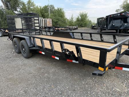 New 2026 Load Trail 7-16 Heavy Duty Ramp Gate Utility 10K GVWR