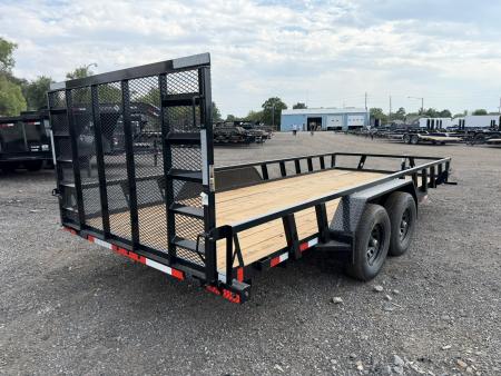 New 2026 Load Trail 7-16 Heavy Duty Ramp Gate Utility 10K GVWR
