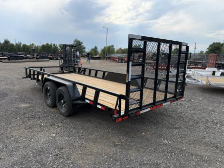 New 2026 Load Trail 7-16 Heavy Duty Ramp Gate Utility 10K GVWR