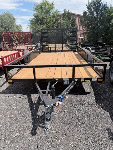 New 2026 Load Trail 7-14 Tandem Axle Ramp Gate Utility 7K GVWR