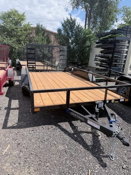 New 2026 Load Trail 7-14 Tandem Axle Ramp Gate Utility 7K GVWR