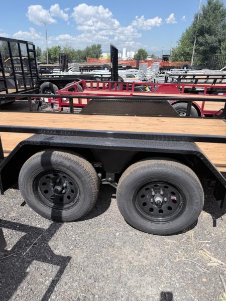 New 2026 Load Trail 7-14 Tandem Axle Ramp Gate Utility 7K GVWR