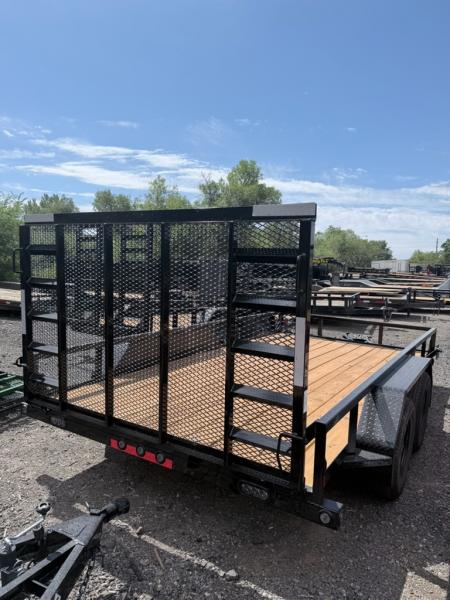 New 2026 Load Trail 7-14 Tandem Axle Ramp Gate Utility 7K GVWR