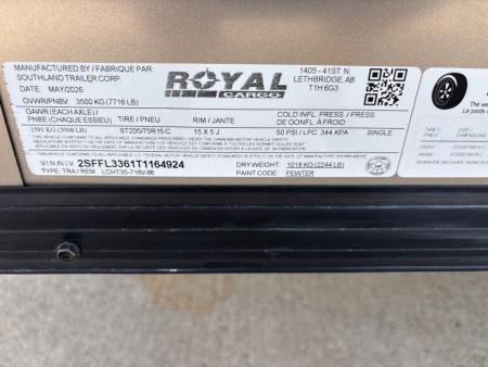 New 2026 SOUTHLAND TRAILER CORP. LCHT35-716V-86R Cargo / Enclosed Trailer