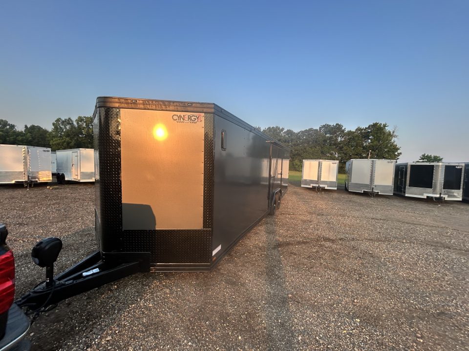 New 2026 Cynergy 2 8.5x28TA3 Velocity Series Car / Racing Trailer