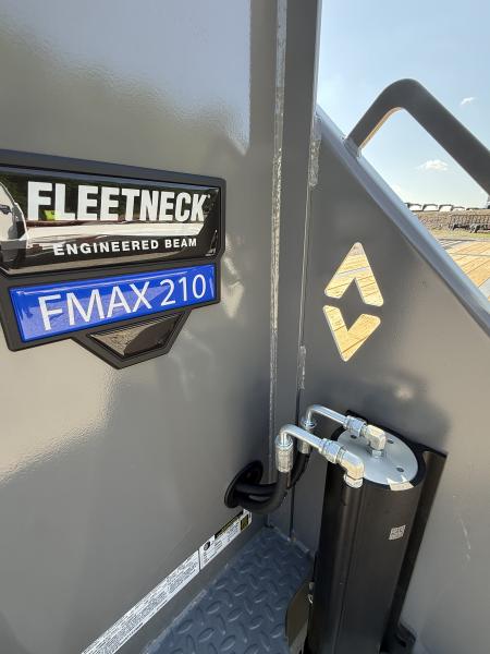 New 2026 Diamond C FMAX 210 30’ Flatbed Trailer, HYDRAULIC JACKS AND DOVETAIL, ALUMINUM OUTER WHEELS, 14 PLY TIRES